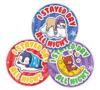 Stone Melon Reward Stickers 144 I Stayed Dry All Night Stickers 30mm Round Awards Nursery Teachers Parents Children Kids