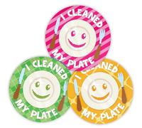 Stone Melon School Reward Stickers 144 Clean Plate Award I Cleaned My Plate Star Stickers 30mm Round Awards Doctors Nurses Nursery Teacher Parents Children Kids Lunchtime