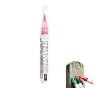 Stone Monument Paint Pen, Waterproof Sunproof Paint Marker Paint Pen, 3 mm, Waterproof, Sunproof Marker for Painting and Painting on Tombstones and Tombstone Marking Pen 20ml (Soft headed Red 3MM)