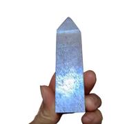 Stone Moonlight Little Column Quartz Crystal Home Gift(Size:3pcs) Gemstone Stone