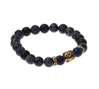 Stone,Natural Stone Beaded Fashion Student Couple Nao Accessories Black Volcanic Stone Head Accessories Personalized Clothing Accessories Jewelry