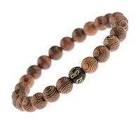 Stone,Natural Stone Beaded Fashion Student Couple Yoga Chakra Wooden Beads Through The Beads Personalized Clothing Accessories Jewelry