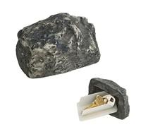 Stone Overlay Illusion Box - Stone Design Camouflage Box, Secret Hiding Place for Keys, Money & Small Items, Outdoor & Interior Storage