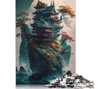Stone Palace Puzzles for Adults 520 Challenging & Brainteasing Unusual Puzzles for Kids Age 12 Years Up 520pcs (52x38cm)