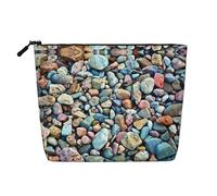 Stone Pattern Print Makeup Bag, Toiletry Organizer,One Pack for Multiple Daily Uses, Business Trip Companion