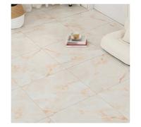 Stone-Pattern PVC Sheet Flooring, Freely Interlocking Waterproof Tiles 60x60cm, Pressure-Resistant Floor Stickers for Home/Office(B7-60x60cm/23.6x23.6in)