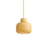 Stone Pendant Lamp Small Mustard Woud - 5712800022254