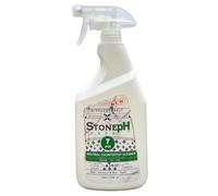 STONE PH Countertop Cleaner Neutral Kitchen & Home Cleaning Surfaces: Safe, Green, Spray, Marble, Granite, Quartz, Travertine, Non Abrasive & Non Toxic, Biodegradable, Lemon, (25 fl. Oz)