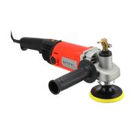Stone polishing Machine， 1400W Electric Marble Granite Wet Stone Polisher Grinder Sander Hand Water Mill Variable Speed Angle for Polishing