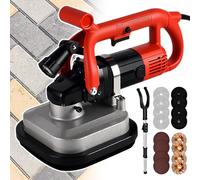 Stone Polishing Machine, Variable Speed 600-3000 RPM, Includes 12 Grinding Discs, Ideal for Marble Countertops and Concrete Finishing