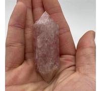 Stone Powder Crystal Hexagonal Prism Primitive Double Pointed Column Horse Powder(600g) Gemstone Stone