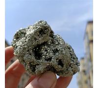 Stone Pyrite Cluster, Quartz Crystal Pyrite Ore Cluster, Stone, Decor(Size:210-300g)