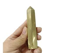 Stone Pyrite Little Column Quartz Crystal Home Decoration(Size:3pc) Gemstone Stone