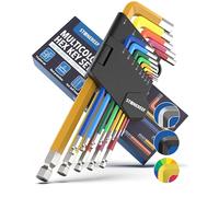 STONE REEF, 13 Pieces [in all Head] Allen Key Set - 1.27-10 mm, Hexagonal Multicolour Set, Wrench