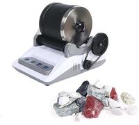 Stone Rock Polisher Electric Tumbler Kit with Timing Buttons for Polishing Rough Rocks