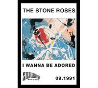 STONE ROSES The A3 Wall Art Print - 'I Wanna be Adored' Album Cover - (29.7 x 42 cms PRINT ONLY)
