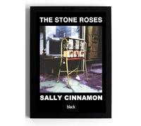 STONE ROSES The A4 FRAMED Wall Art Print - the iconic 'Sally Cinnamon' record cover (framed 32 x 24 cms)