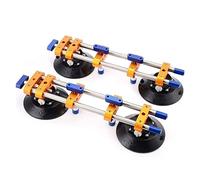 Stone Seam Setter, Seamless Seam Setter With Manual Vacuum Cups Tension Splicing Leveling Tool For Marble Granite Glass Floor(2pcs)