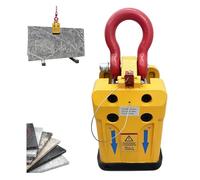 Stone Slab Lifting Clamp 1000kg Heavy Duty for Granite & Marble, Adjustable Soft Rubber Jaws, 2200LBS Capacity, Ideal for Lifting & Moving Stone Slabs