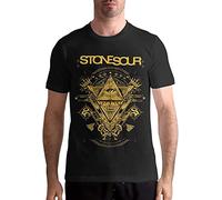 Stone Sour Shirt Mens Fashion T Shirt Cotton Tee Shirts Short Sleeve (3X-Large)