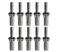 Stone Splitter 5/8Inch Concrete Marble Rock Separating Hands Tools Kit 10PCS Practical Hand Tool