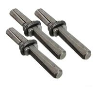 Stone Splitting Tool, Wedge and Feather Shims Set, Heavy Duty for Breaking Rocks, Stone Splitter for Masonry Landscaping, 3pcs 14mm
