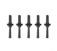 Stone Splitting Wedges, 5-Piece Set Quarrying Tools φ12mmX125mm for Rock Breaking Stone Cutting Masonry Demolition