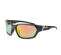 Stone ST501 Sunglasses Shiny Black/ Red Mirror NOA One Size