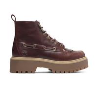 Stone Street Mid Lace Up Boot - female - Timberland - Lace-up Boots - Red - 5 1/2 UK - Shoes 5 1/2 UK