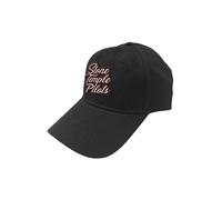 Stone Temple Pilots Scroll Band Logo Strapback Baseball Cap in Black Stone Temple Pilots Black One Size