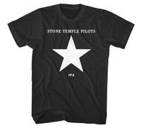 Stone Temple Pilots Star No 4 Men's T Shirt Rock Band Album Concert Tour Merch
