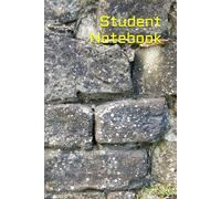 Stone Texture Graph Paper Notebook: 6 x 9 Inch Rustic Masonry Design, 120 Pages of 5x5mm Grid Paper for Students and Professionals