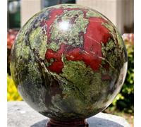 Stone The Dragon Blood stoneQuartz Crystal Sphere Ball Gemstone Stone
