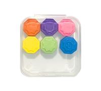 Stone Throwing Korean Game - Traditional Stones, 3x3x3cm Weight 150g ABS, Cultural Connotation Feature With Unique Rounds | Playground Game Set For Boys Girls Youth Student Everyone