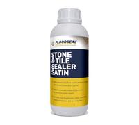 Stone & Tile Sealer Satin - Interior Sealer for Sandstone, Quarry Tiles, Terracotta, Slate, Historic Tiles & more (1 Litre)