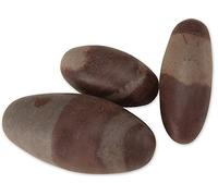 Stone Tone One 2-2.25 inch Narmada Shiva Lingam (Set of 3)