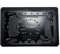Stone Tone One 52-in-1 Wallet Multitool Multifunction Tool Card - Credit Card Sized Multitool with Bottle Opener, Wrenches, Screwdriver, Phone Stand, Various Measuring Tools, and More