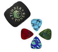 Stone Tones STO-MT-4 - Mixed Tin of 4, Blue, Green, Red, Light Blue,30 x 26 x 2.5 millimeter