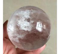 Stone Transparent Crystal Ball,White Quartz,Divination Ball(Size:60-100g)