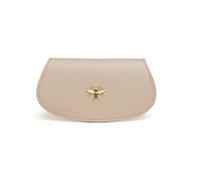 (Stone) Vegan Leather Bee Glasses Case