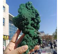 Stone Velvet Malachite Cluster,Quartz Crystal Ore, Decor(Size:50-100g)