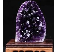 Stone Violet Amethyst Cluster Crystal Quartz (Size:410-500g)