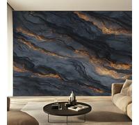 Stone Wall Wallpaper for Living Room & Bedroom & Hallway, Non-Woven Abstract Rock Texture Mural Wallpaper, Wall Mural Wall Decoration 300 x 210 cm (WxH)