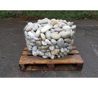 Stone Warehouse Blue Grey Duck Egg Cobbles 100-200mm Crate 900Kg Borders, Rockeries, Gabion Basket Filling