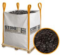 Stone Warehouse Blue Slate Chippings 20mm Bulk Bag 800Kg Footpaths, Borders, Raised Beds, Ponds