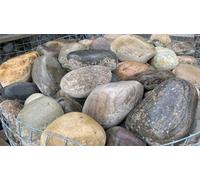 Stone Warehouse Brown Grey Scottish Cobbles 100-200mm Half Crate 500Kg Borders, Rockeries, Gabion Basket Filling, Ponds