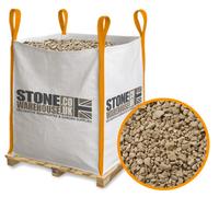 Stone Warehouse Cream Buff Cotswold Chippings 10-20mm Bulk Bag 800Kg Driveways, Footpaths, Borders, Raised Beds