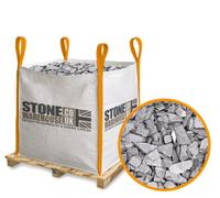 Stone Warehouse Lakeland Blue Slate Chippings 40mm Half Bulk Bag 450Kg Footpaths, Borders, Raised Beds, Ponds
