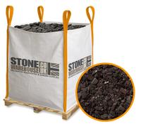 Stone Warehouse Plum Slate Chippings 20mm Bulk Bag 800Kg Footpaths, Borders, Raised Beds, Ponds