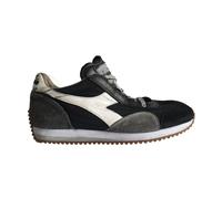 Stone Washed Trainers Heritage Model - male - Diadora - Sneakers - Black - 8 UK - Shoes 8 UK